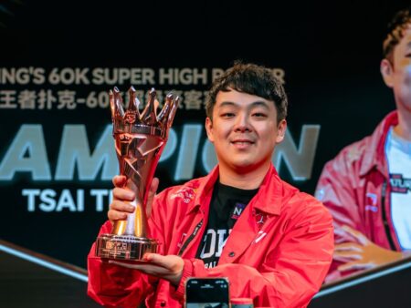 Eric Tsai Wins $1,046,600 King’s 60K Super High Roller at KPC Poker