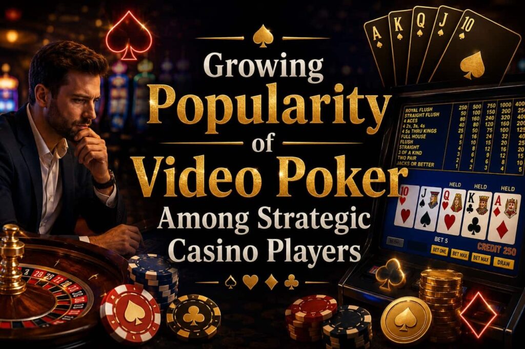 Video Poker Among Strategic Casino Players